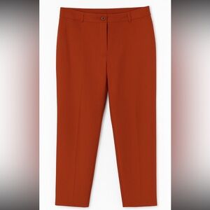 Marina Rinaldi Women’s 16 Ragione Pants Rust Trouser NWT